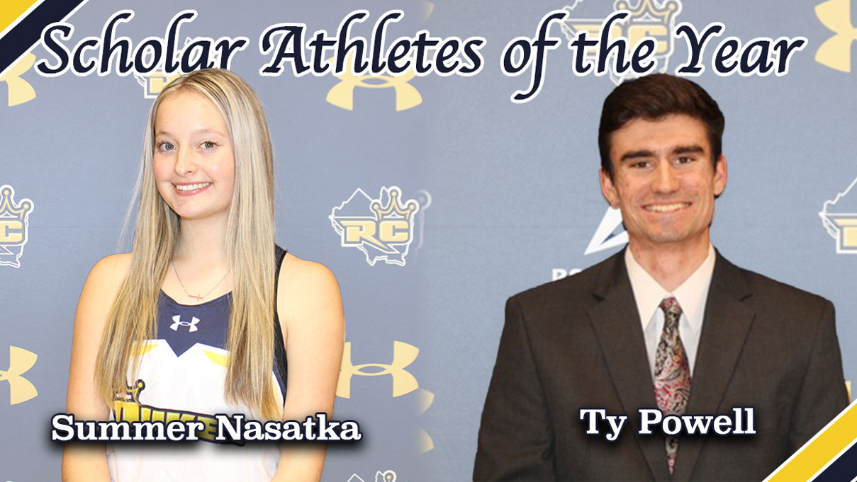 Nasatka, Powell repeat as Scholar Athletes of the Year