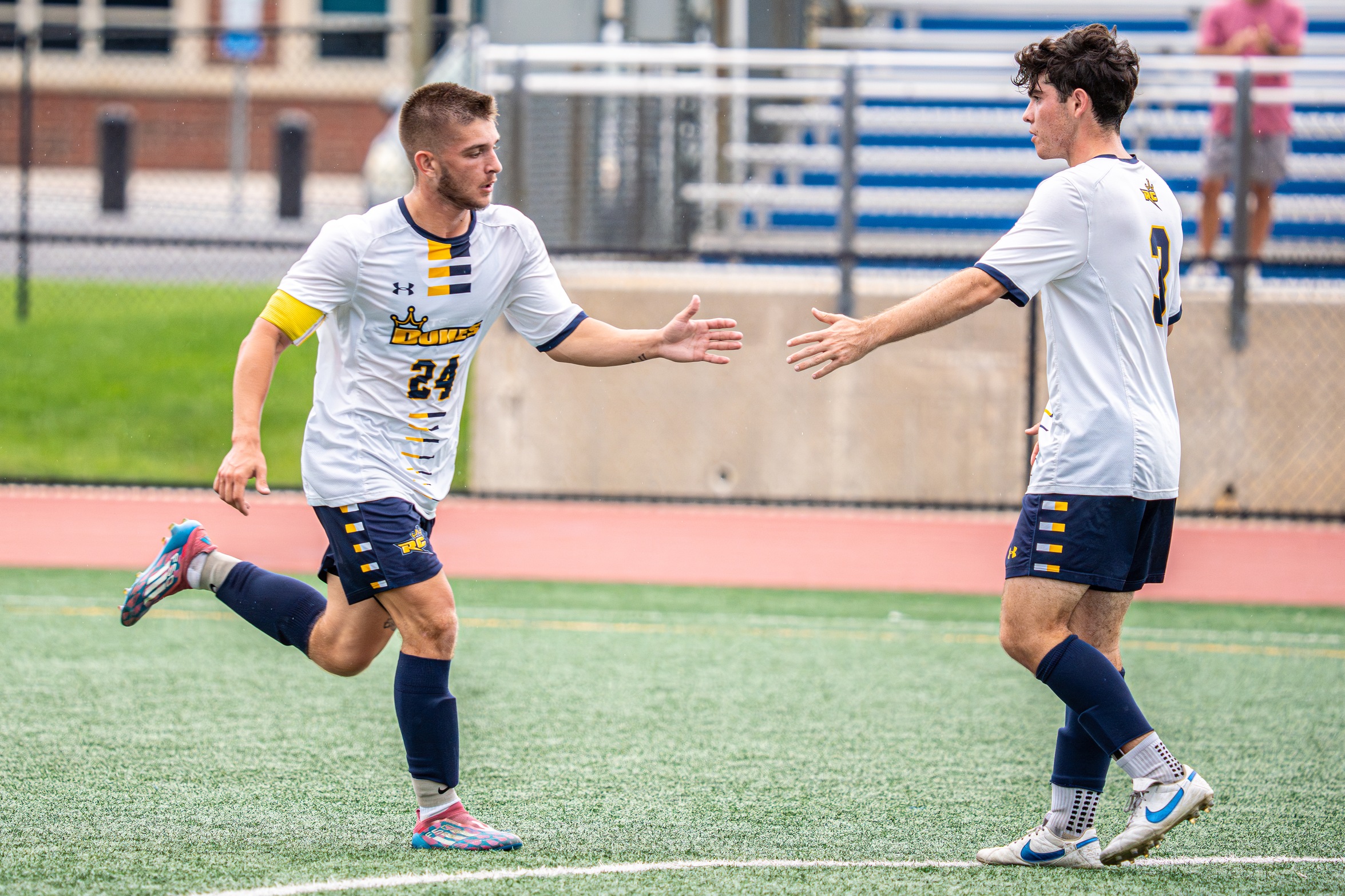 Mens Soccer secures playoff berth with win over Northampton